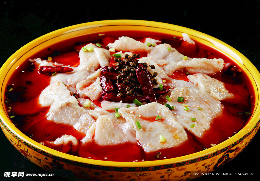 麻辣鲜香的美味水煮鱼