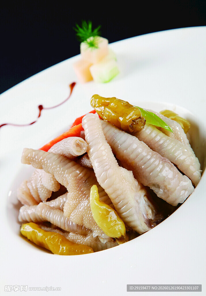 泡椒凤爪美味诱人特色菜