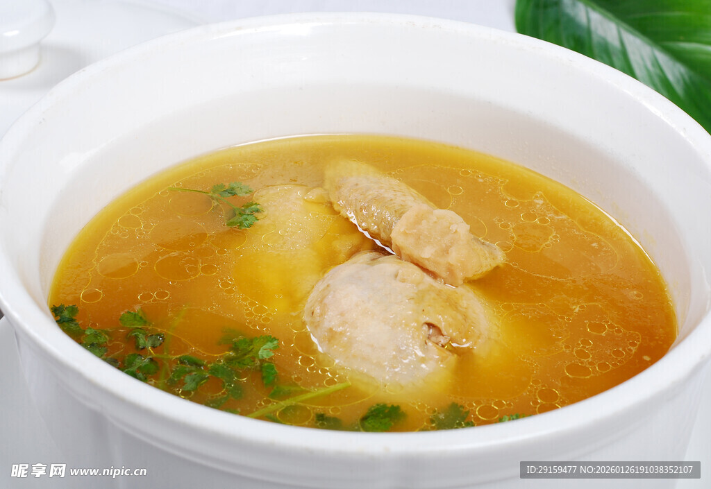 金汤虾仁美味鲜汤