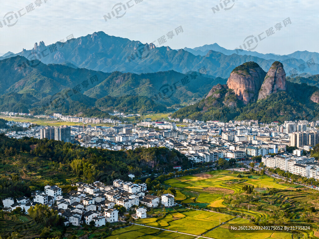 上饶市城市为主图、三清山、婺源