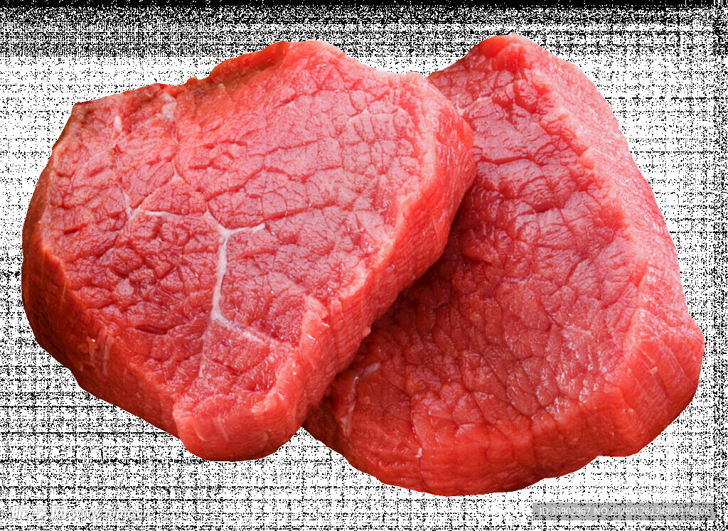 新鲜生牛肉切片