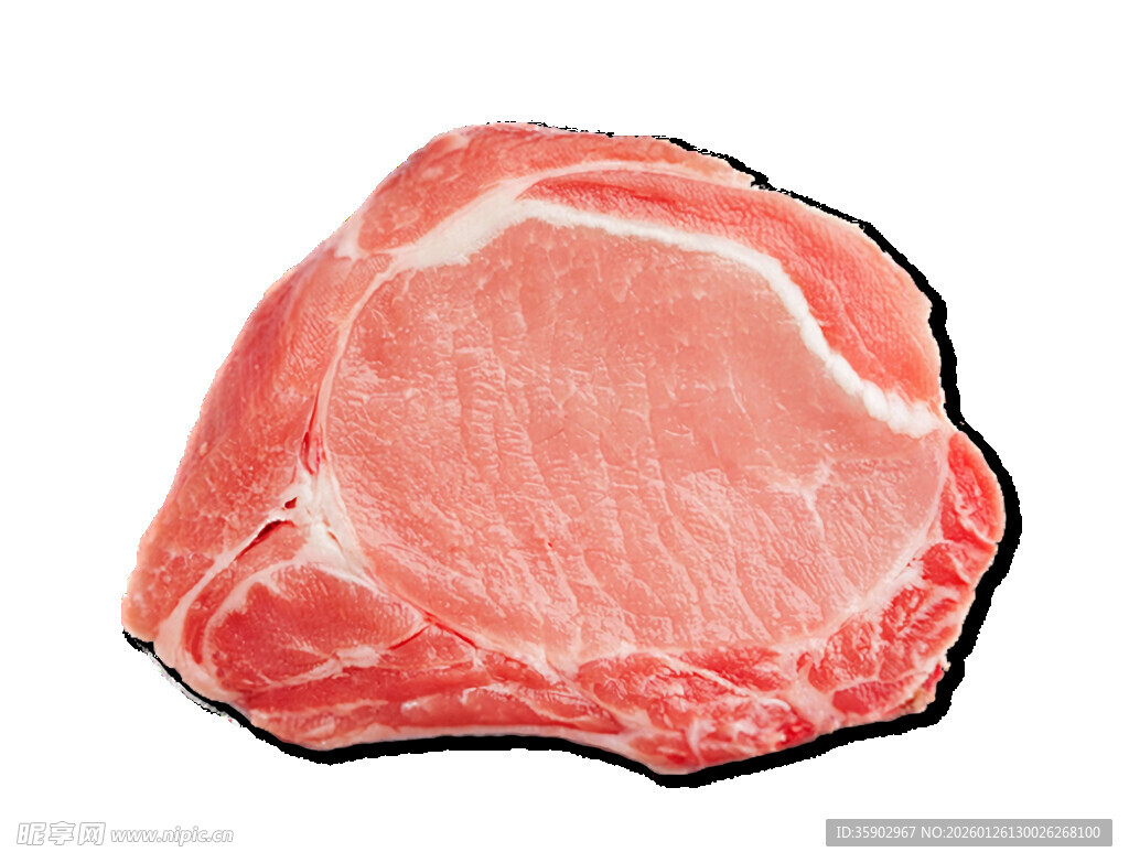 新鲜生牛肉牛排切片