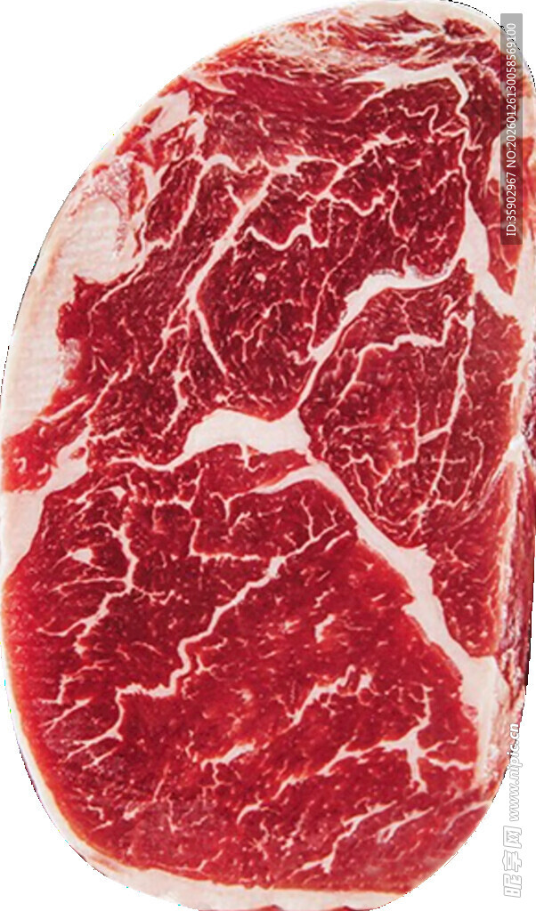 新鲜多汁的优质牛排