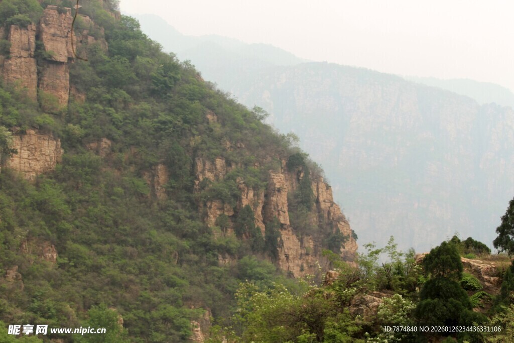 石林峡壮丽山景