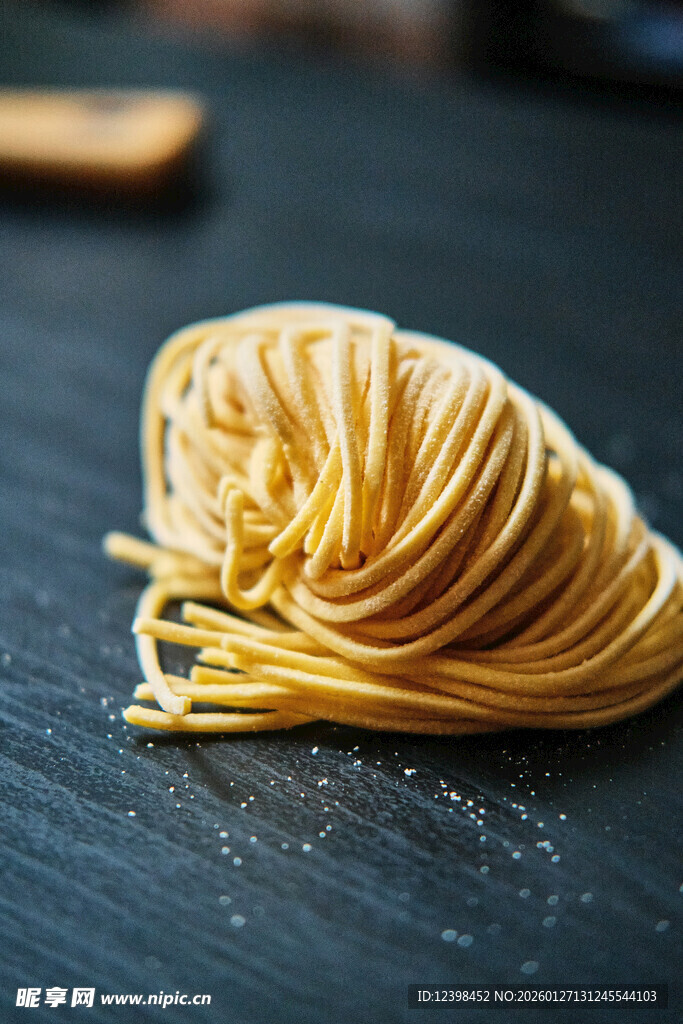 一盘美味意大利面