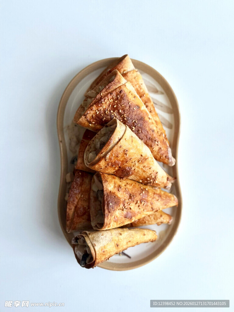 美味烤制面包片