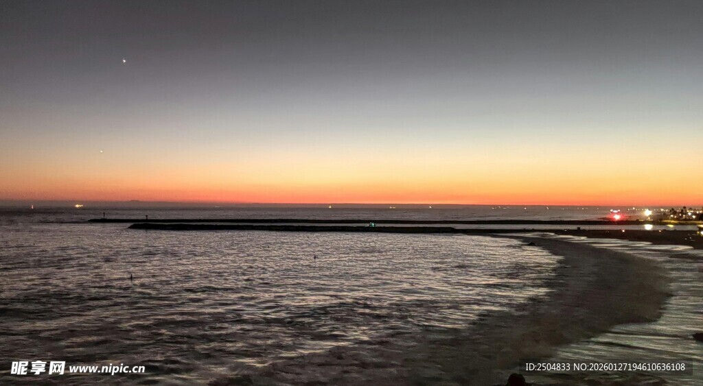海边日落美景