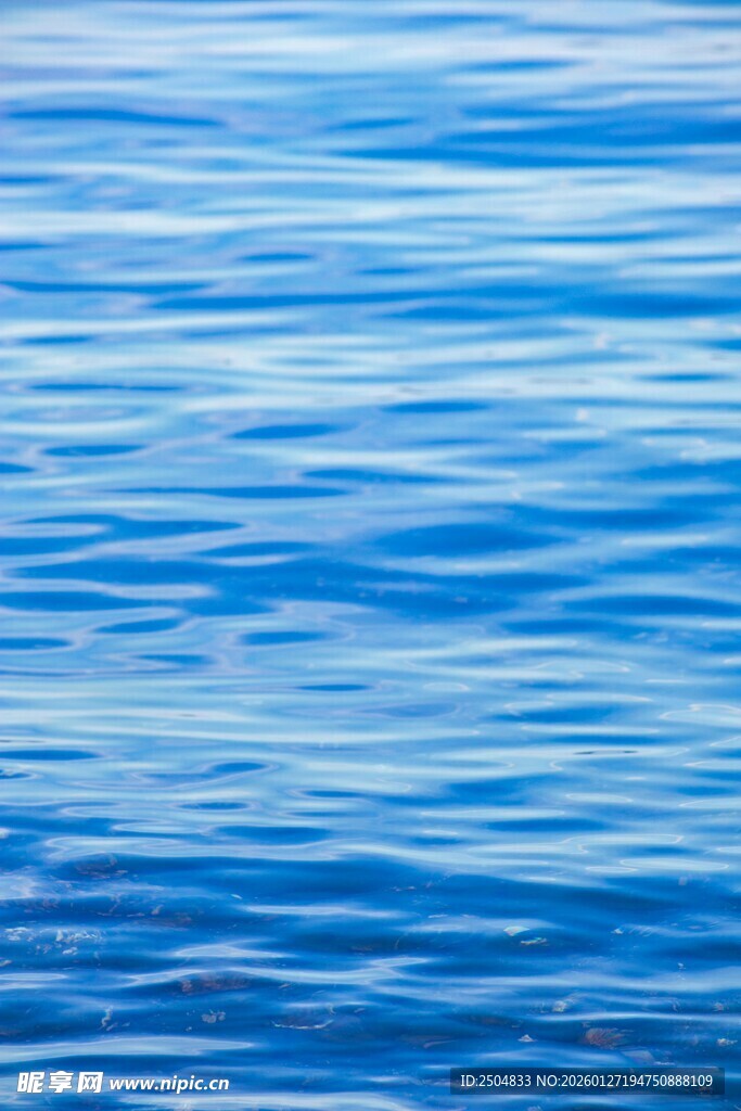 蓝色水波纹理背景