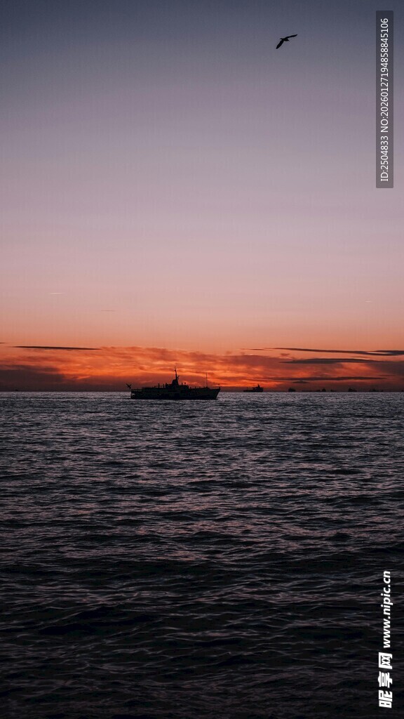 海上日落美景