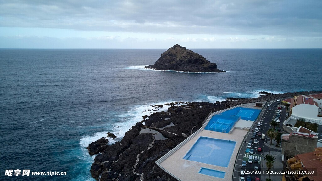 海边度假胜地美丽景致