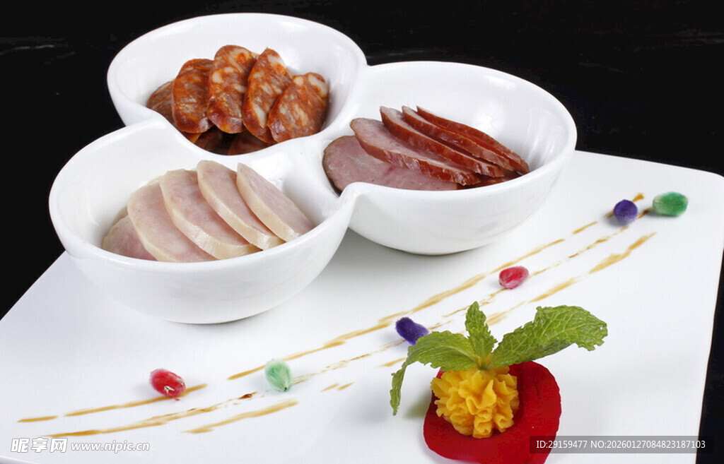 美味多样卤味拼盘