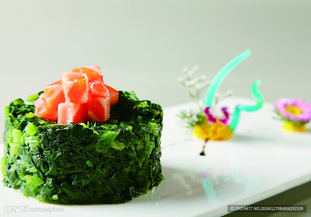 精致创意寿司摆盘艺术