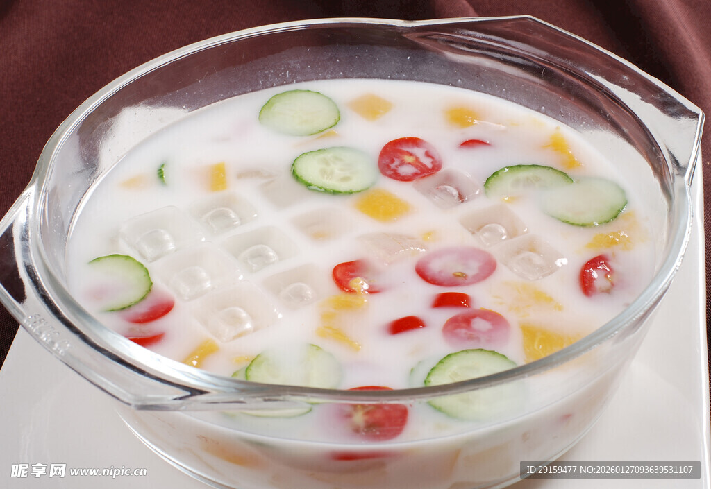 水果椰奶西米露