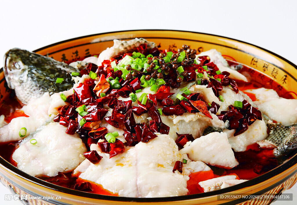 麻辣鲜香的美味水煮鱼