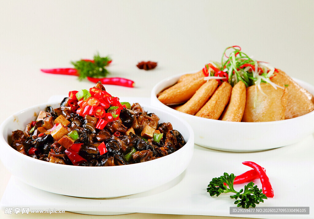 美味中式菜肴组合