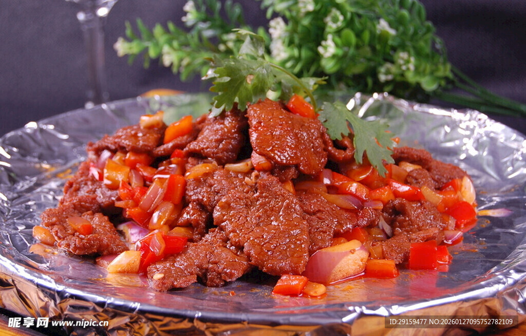 锡纸番茄炒牛肉