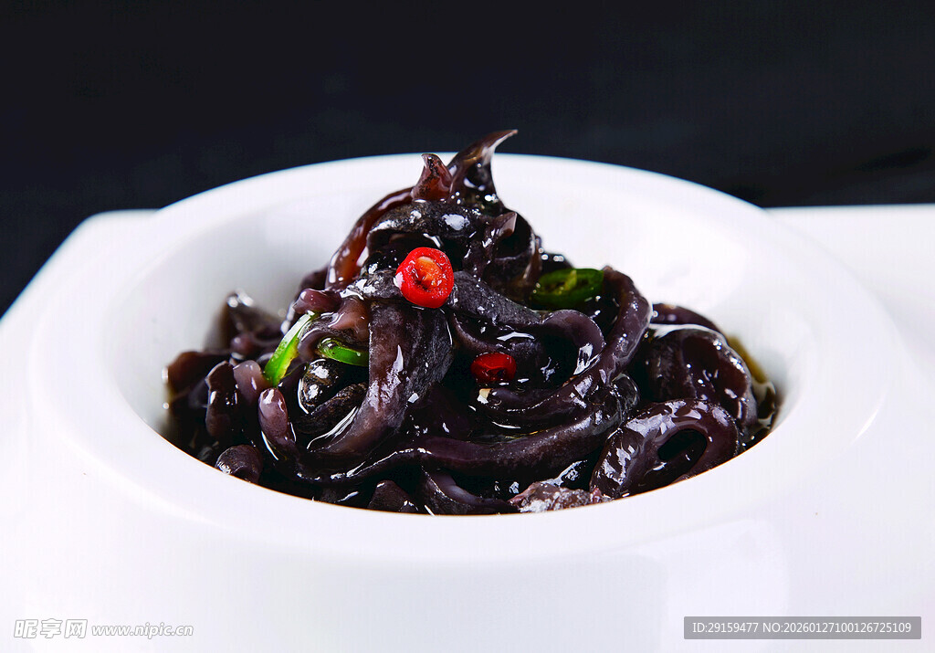 美味凉拌海木耳