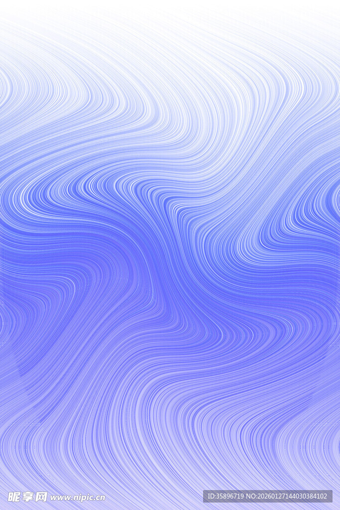 梦幻蓝紫色流体渐变背景