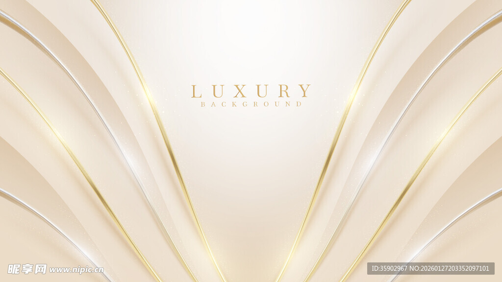 金色流光背景设计素材