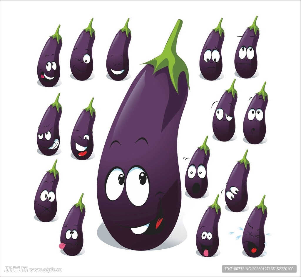 矢量茄子
