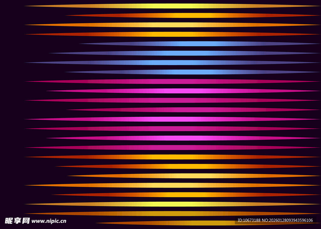 彩色条纹渐变背景图案
