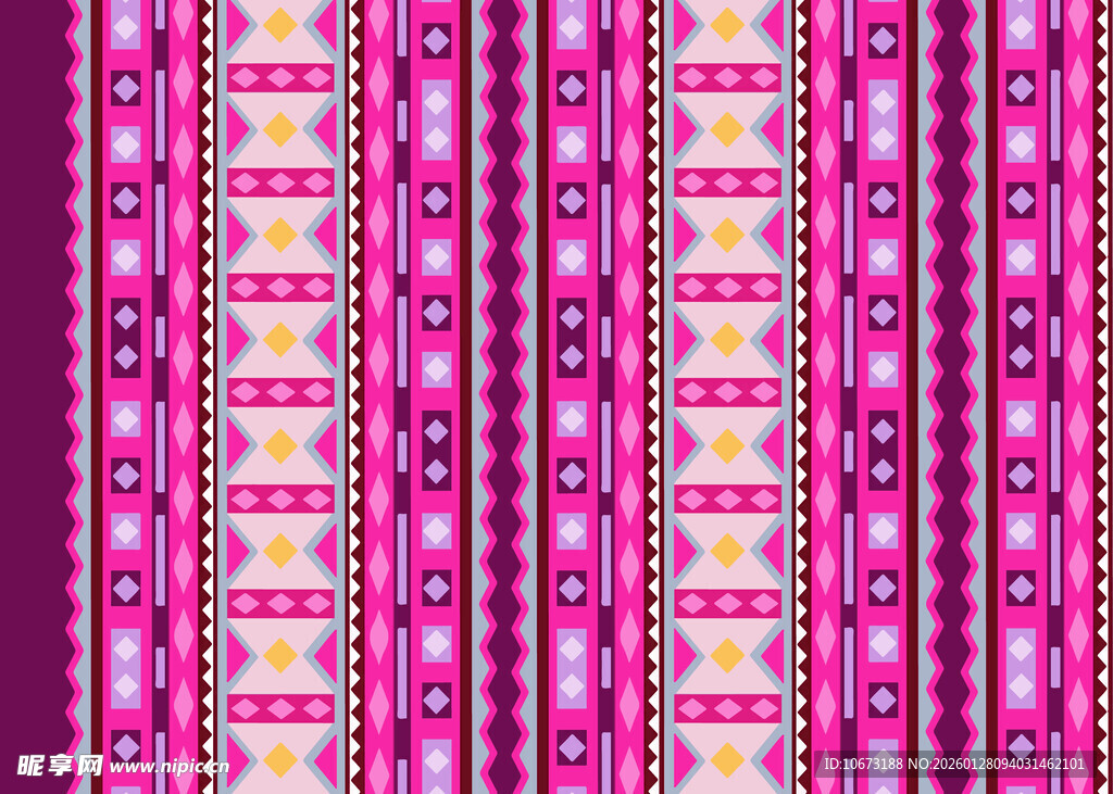 粉色几何图案条纹背景