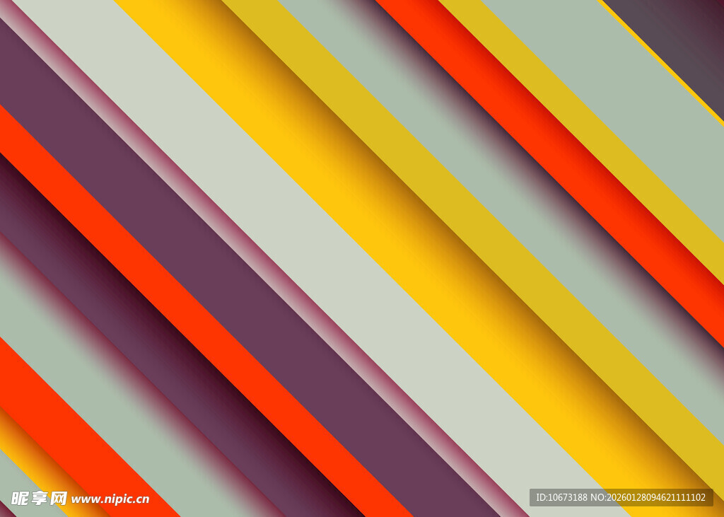 多彩条纹几何背景图案