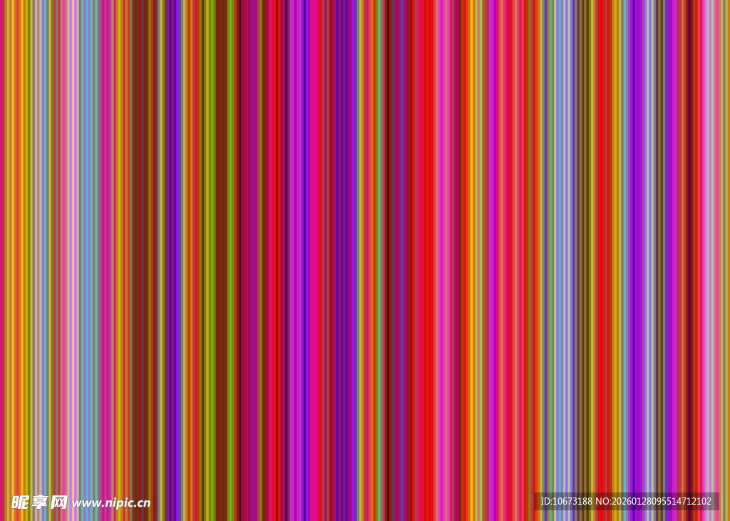 多彩竖条纹图案背景