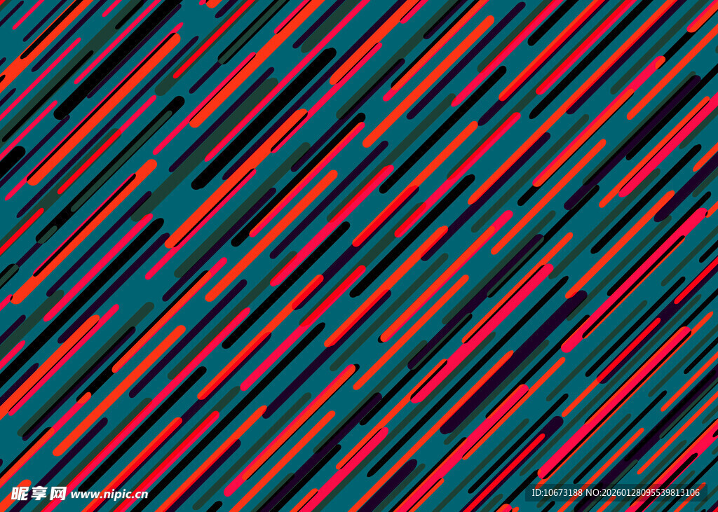 彩色斜纹抽象背景图案