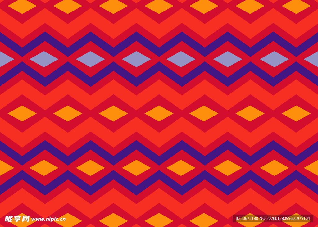 几何菱形图案背景