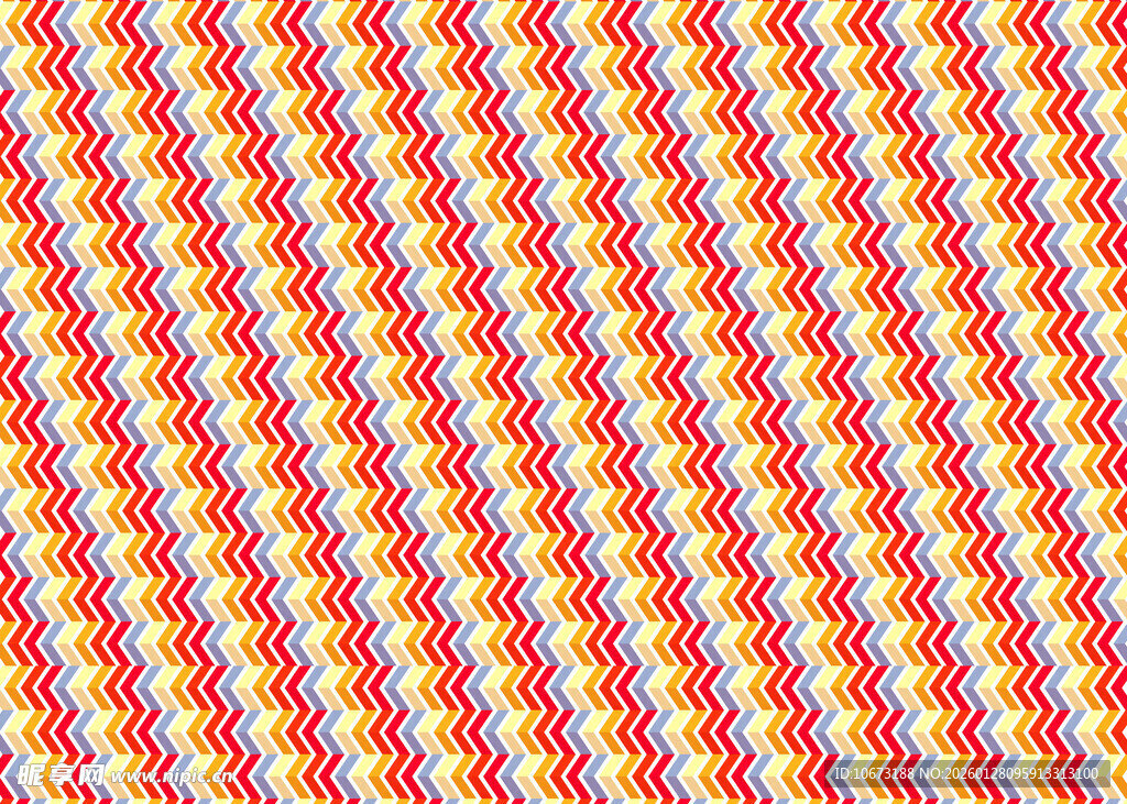 橙白相间条纹图案背景