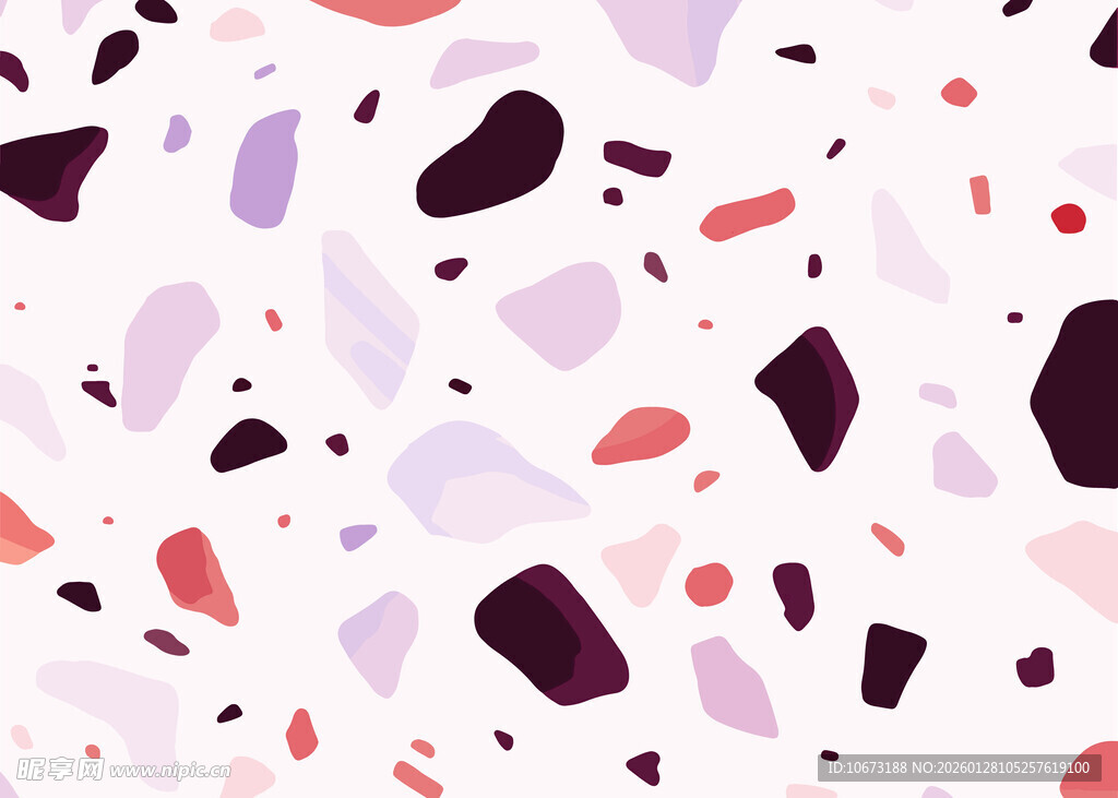 彩色水磨石纹理图案