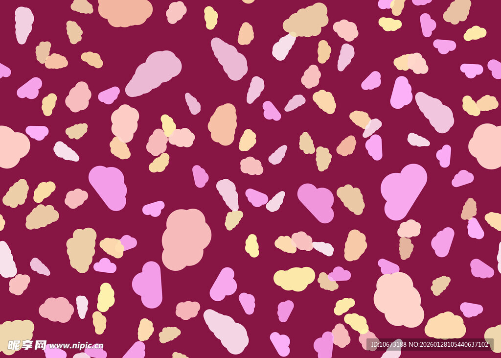 多彩碎石纹理图案背景