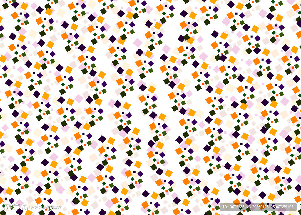 多彩碎花图案背景