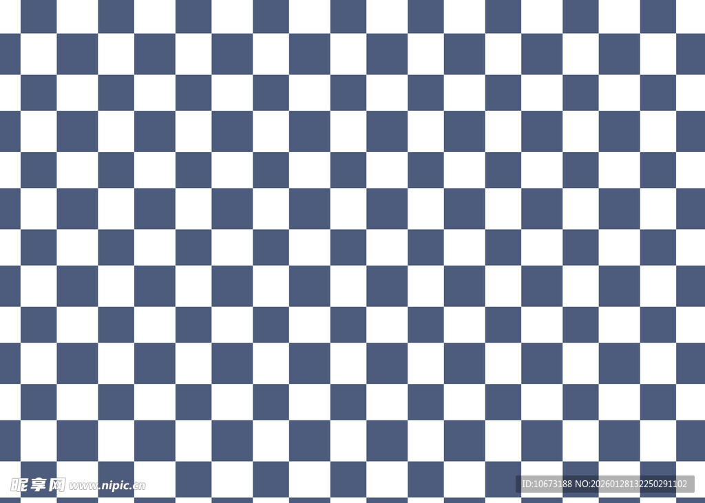 蓝白棋盘格图案背景