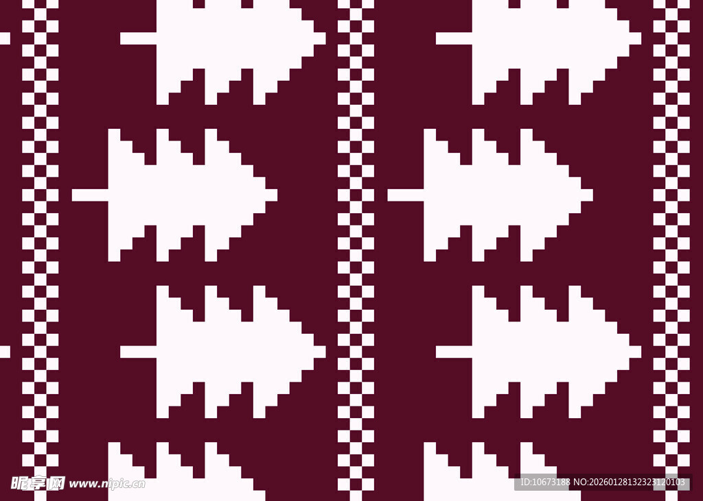 北欧风针织图案纹理