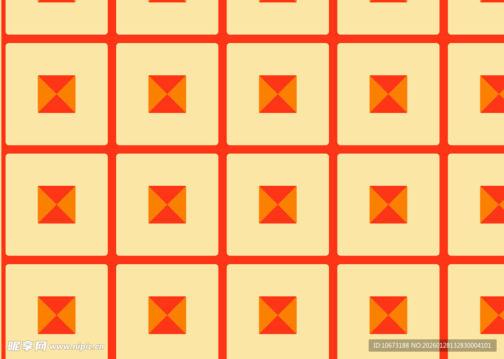 几何方块重复图案背景