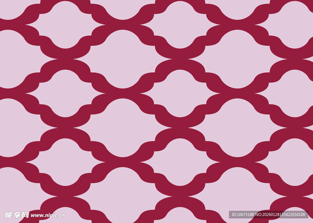 红色几何图案纹理背景