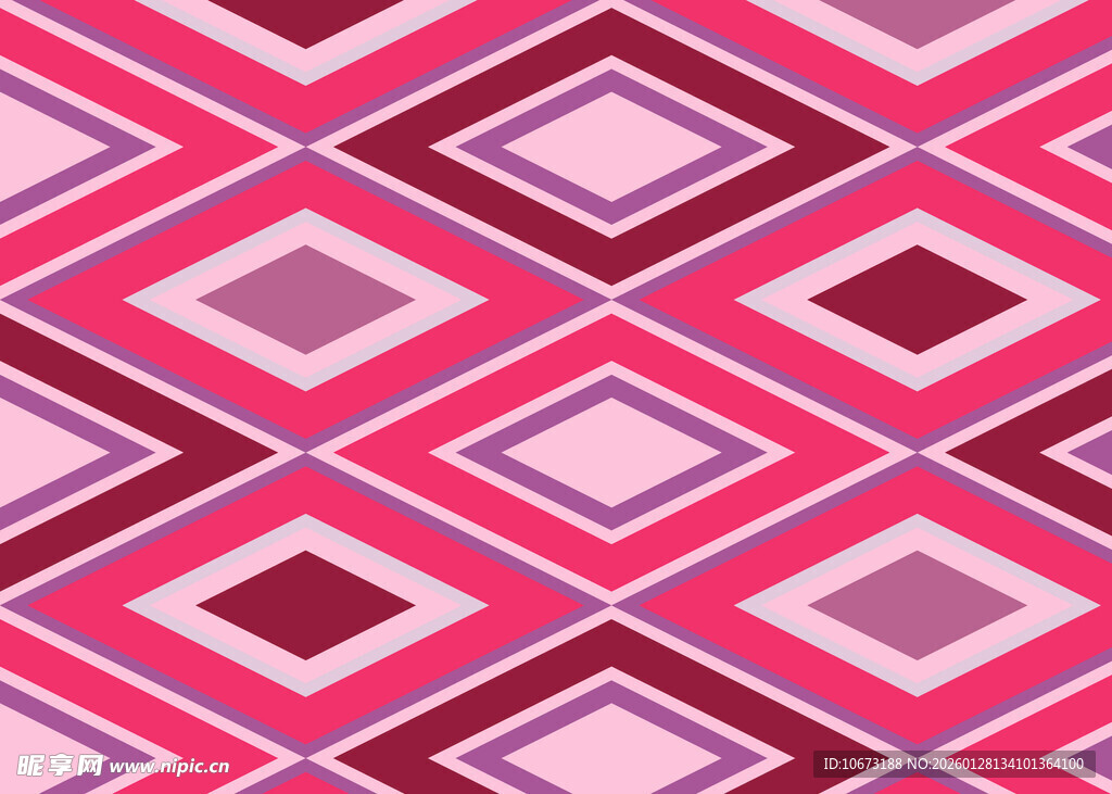 几何菱形图案背景