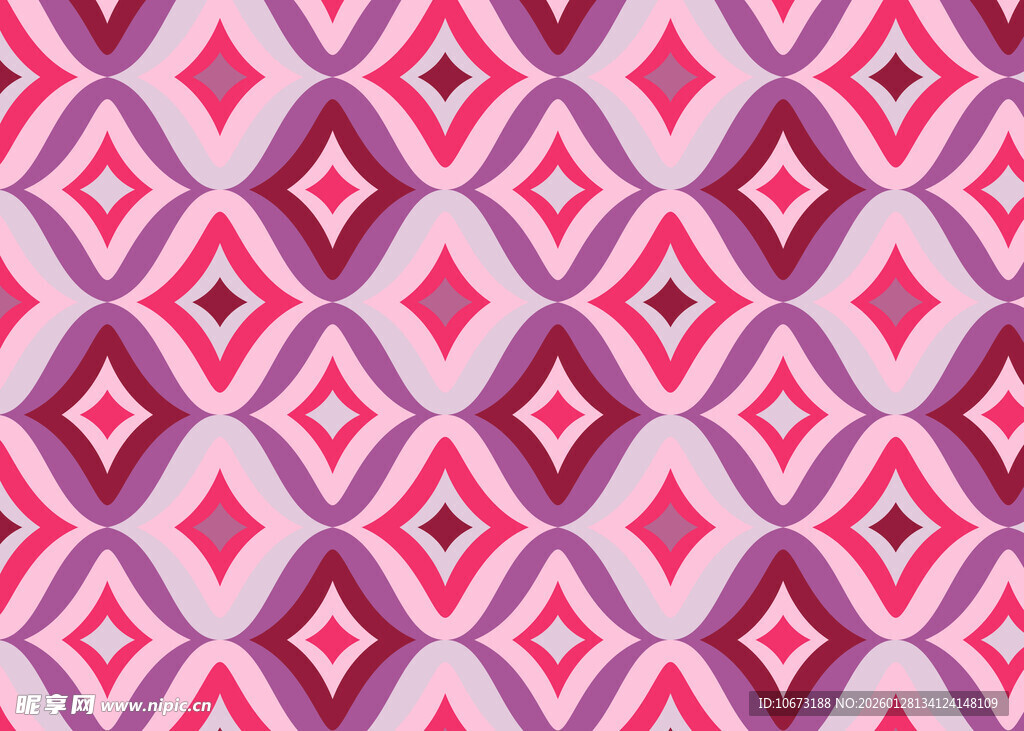 几何菱形图案纹理背景