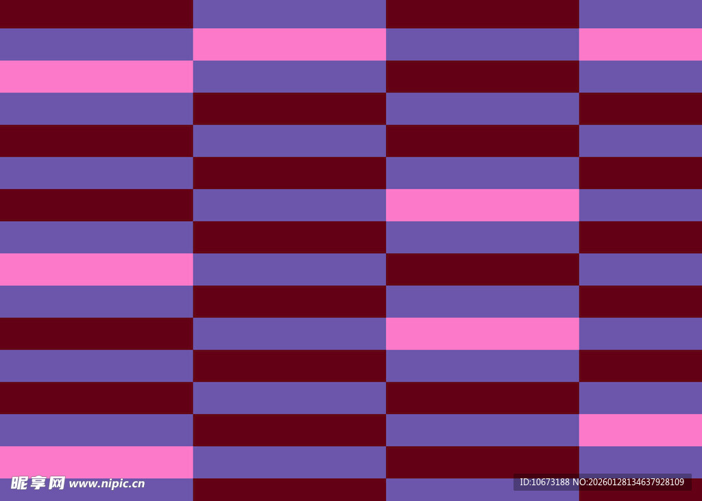 紫粉条纹格子图案背景