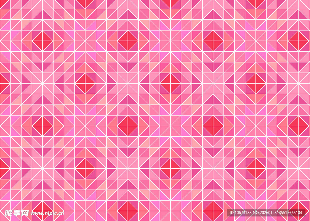 粉色几何花纹图案背景