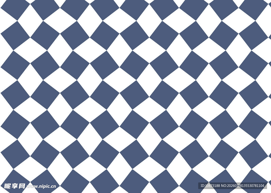 蓝白几何方格图案纹理