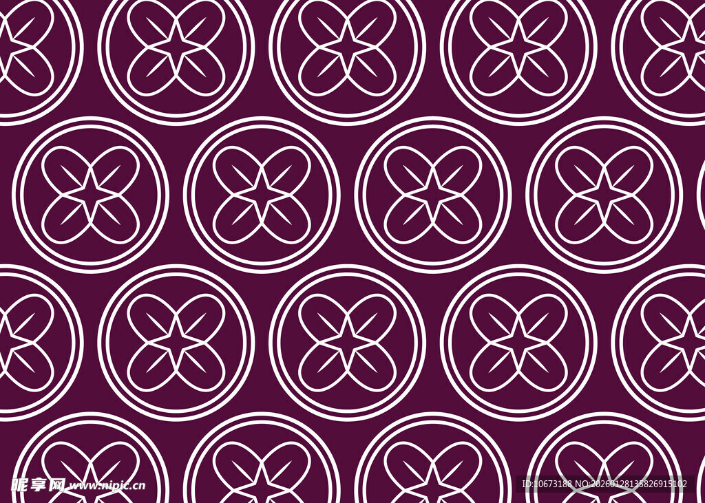 紫色几何花纹图案背景