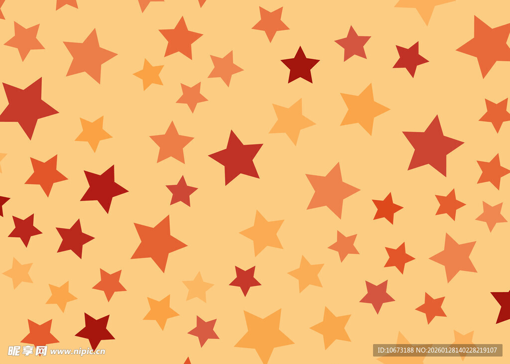 星星图案背景