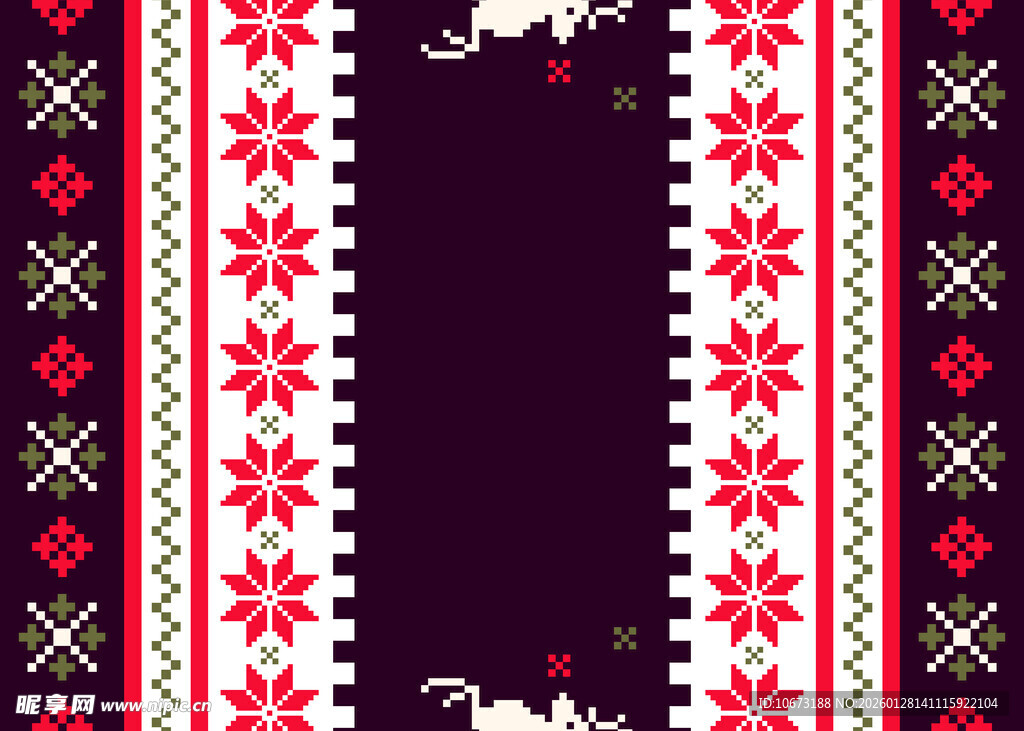 民族风几何图案装饰纹样