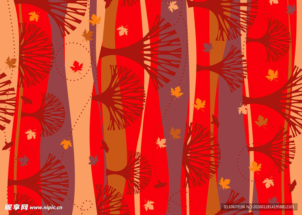 节日条纹图案布料纹理