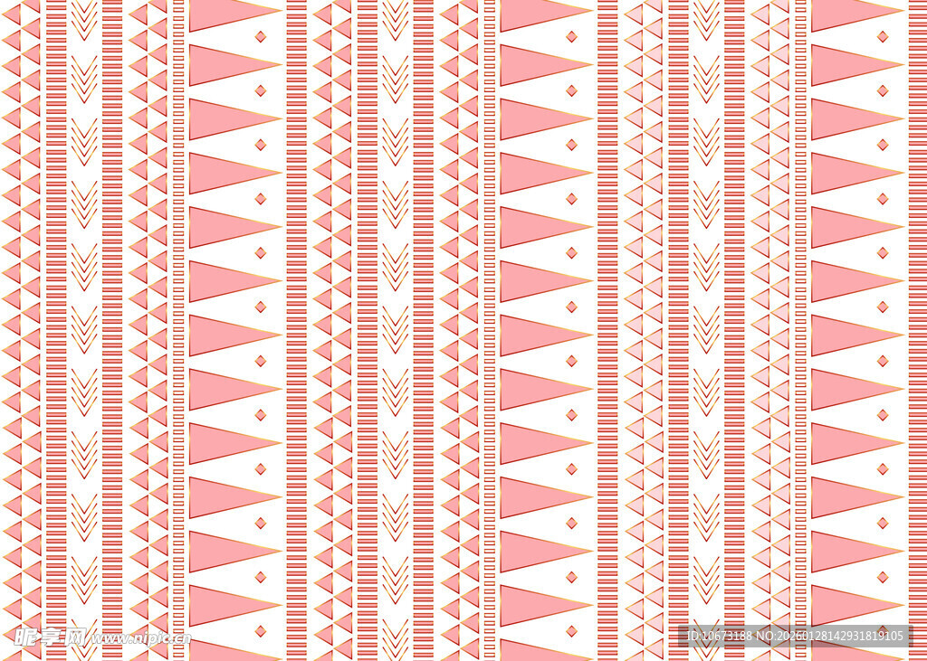 粉色几何图案条纹背景
