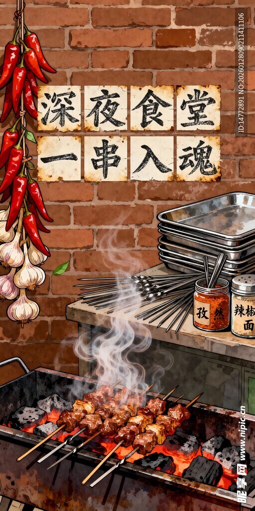 深夜食堂串串飘香烟火气