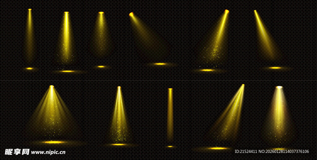 金色舞台灯光